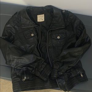 Leather jacket